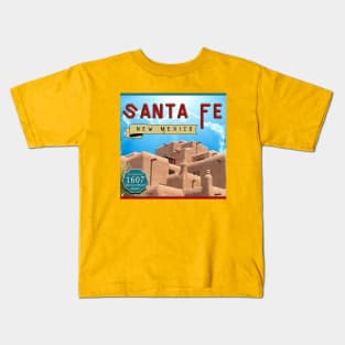 Santa Fe - Established 1607 Kids T-Shirt